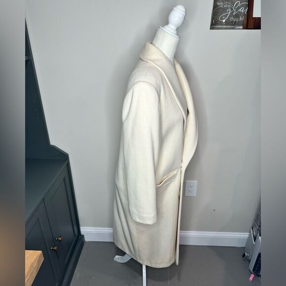 Christian Dior vintage 80’s- 90’s lambswool cream coat - Picture 3 of 12